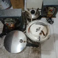 کندانسور و دستگاه تقطیر استیل عرق گیری و گلابگیری