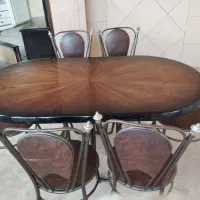 میز نهار خوری 6نفره