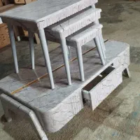 جلو مبلی چهار تیکه کشودار وکیوم حراج انبارگردانی|مبلمان خانگی و میز عسلی|خوی, |دیوار