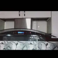 هود مس گاز رومیزی استیل دو شعله