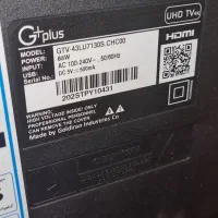 g plus smart 43 4k|تلویزیون و پروژکتور|اصفهان, شاهد|دیوار