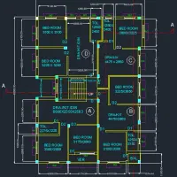 نقشه فاز یک معماری با اتوکد توسط مهندس معمار