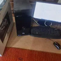 کیس و مانیتور و کیبورد و موس