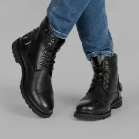 نیم بوت مردانه سگک دار برند متفرقه قیمت 519000 توم