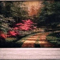 تابلوفرش دستباف گل ابریشم