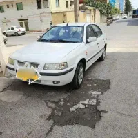 فروش سمند ال ایکس سفید دوگانه سوز فول|خودرو سواری و وانت|رشت, دیانتی|دیوار