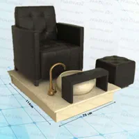 صندلی پدیکور وصندلی کف سابی|آرایشگاه و سالنهای زیبایی|اصفهان, ناصرخسرو|دیوار