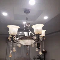 لوستر حبابی 6شاخه