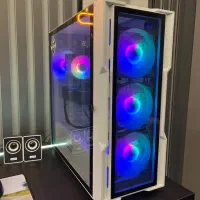 کیس گیمینگ با گرافیک ۸گیگ rx7600|رایانه رومیزی|کرج, شهرک فهمیده|دیوار