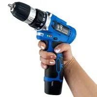 دریل شارژی ویوارکس 12 ولت 2 باطری گارانتی 1 ساله|ابزارآلات|هشتگرد, شهرک صنعتی هشتگرد|دیوار