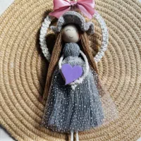 عروسک های رودری مکرومه|صنایع دستی و سایر لوازم تزئینی|قرچک, زیبا شهر|دیوار