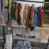 فرش دست بافت با دار قالی