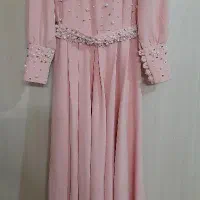 پیراهن زنانه مزون دوزی کرپ