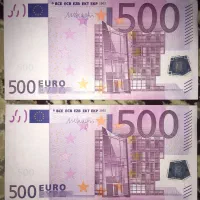 اسکناس ۵۰۰ یورویی اصل کلکسیونی