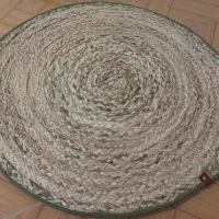 زیر بشقابی و کارای حصیری دستی و چرخی