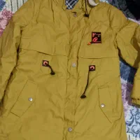 کاپشن دخترانه بلند کلاه دار