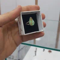 پلاک و انگشتر نقره زنانه