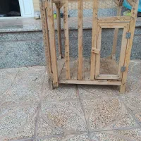 قفس چوبی مرغی
