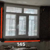 پنجره دو جداره WinTech 150*130 UPVC