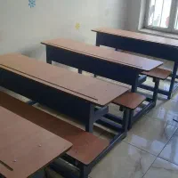 نیمکت متصل ۳ نفره دانش آموزی|صندلی و نیمکت|تبریز, |دیوار