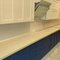 کابینت کلاسیک آشپزخانه آماده پردیس دو رنگ