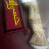 چاقو و جا کلیدی زیبا دستباف  هردو 600|کلکسیون و سرگرمی|اهواز, منبع اب|دیوار