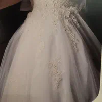 لباس عروس دانتل سایز ۳۶ . ۳۸