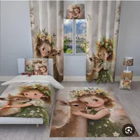 ۵۵ درصد آف ست پرده فرش رو تختی کودک  ۱۰۰۰طرح اقساط|پرده، رانر، رومیزی|مشهد, آزادشهر|دیوار