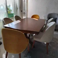 میز صندلی ناهار خوری ۶ نفره|میز و صندلی غذاخوری|رودهن, |دیوار