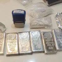 شمش نقره و ساچمه