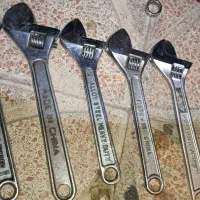 مقداری ابزار آچار فرانسه ورینگی موجوده