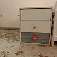 کمد لباس و کمد اسباب بازی و ۳ کشو کنار تخت کودک|اسباب و اثاث بچه|مشهد, سرافرازان|دیوار