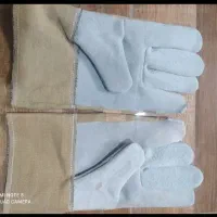 دستکش کار کف چرم