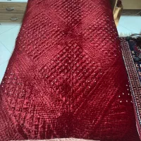 لحاف پنبه دوزی ساتن دونفره و یک نفره