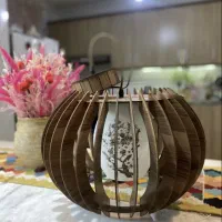 لوستر چوبی