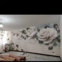 نصب کاغذدیواری و رنگامیزی