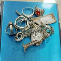 نقره کهنه و شکسته