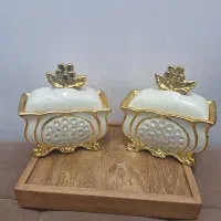 ۲ عدد ظرف شکلات خوری