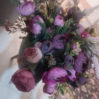 ۷ عدد بوته گل مصنوعی.قیمت هر بوته ۱۵۰|گل مصنوعی|رباطکریم, الارد|دیوار