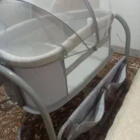 گهواره کنار تخت مادر برقی ماستلا|تخت و صندلی بچه|خرمآباد, |دیوار