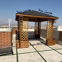 آلاچیق چوبی الاچیق فلزی بازسازی خانه|مصالح و تجهیزات ساختمان|تهران, شهرک راه‌آهن|دیوار