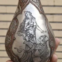 گلدان قلمزنی|کلکسیون اشیاء عتیقه|اندیشه, اندیشه فاز ۵|دیوار