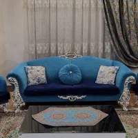 مبل 8نفره کلاسیک فوق العاده محکم و راحت|مبلمان خانگی و میز عسلی|اهواز, کمپلو شمالی|دیوار