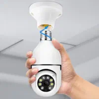 امنیت بی‌مرز در هر زاویه/دوربین چراغی 360 بی‌سیم