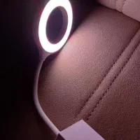 رینگ لایت و پمپ هوا آکواریوم به همراه سنگ هوا