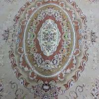 ۴ تخته فرش کرم  ۱۲ متری و نه|فرش|ساوه, |دیوار