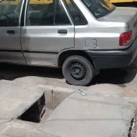 پراید۸۹ دوگانه کارخانه  نقره‌ای