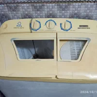 لباسشویی دوقلو سالم|ماشین لباسشویی و خشک‌کن لباس|قم, شهرک امام حسن|دیوار