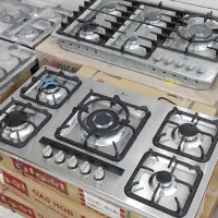 گاز صفحه ای  چدن ۵ تیکه ای با محافظ کلید