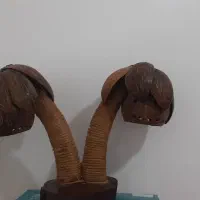 آباژورچوبی از چوب نارگیل